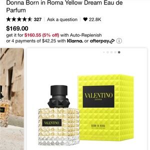 Valentino Born in Roma Yellow Dream Perfume